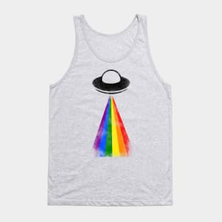 Gaylien LGBTQIA Pride UFO Tank Top